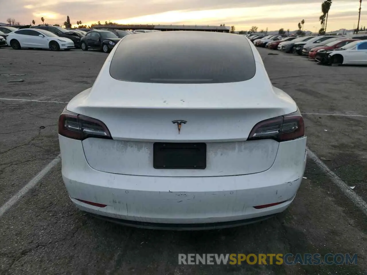 6 Photograph of a damaged car 5YJ3E1EA4LF806421 TESLA MODEL 3 2020