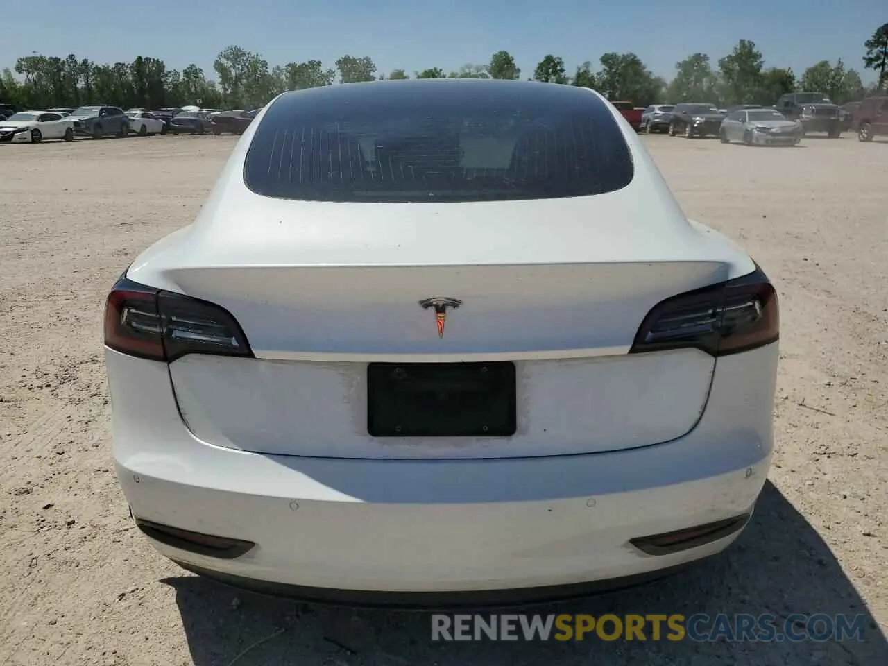 6 Photograph of a damaged car 5YJ3E1EA5LF599280 TESLA MODEL 3 2020