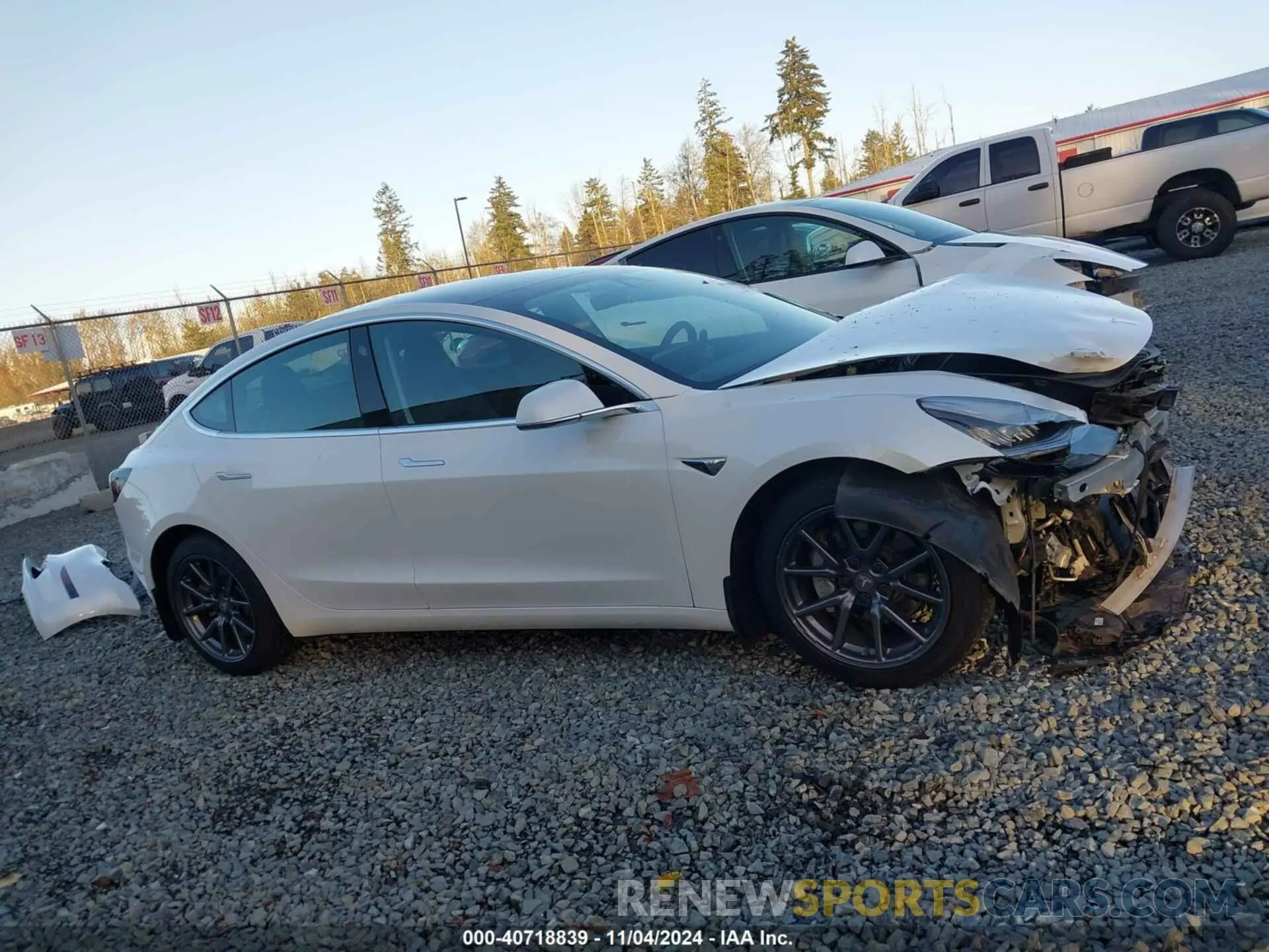 14 Photograph of a damaged car 5YJ3E1EA5LF613338 TESLA MODEL 3 2020