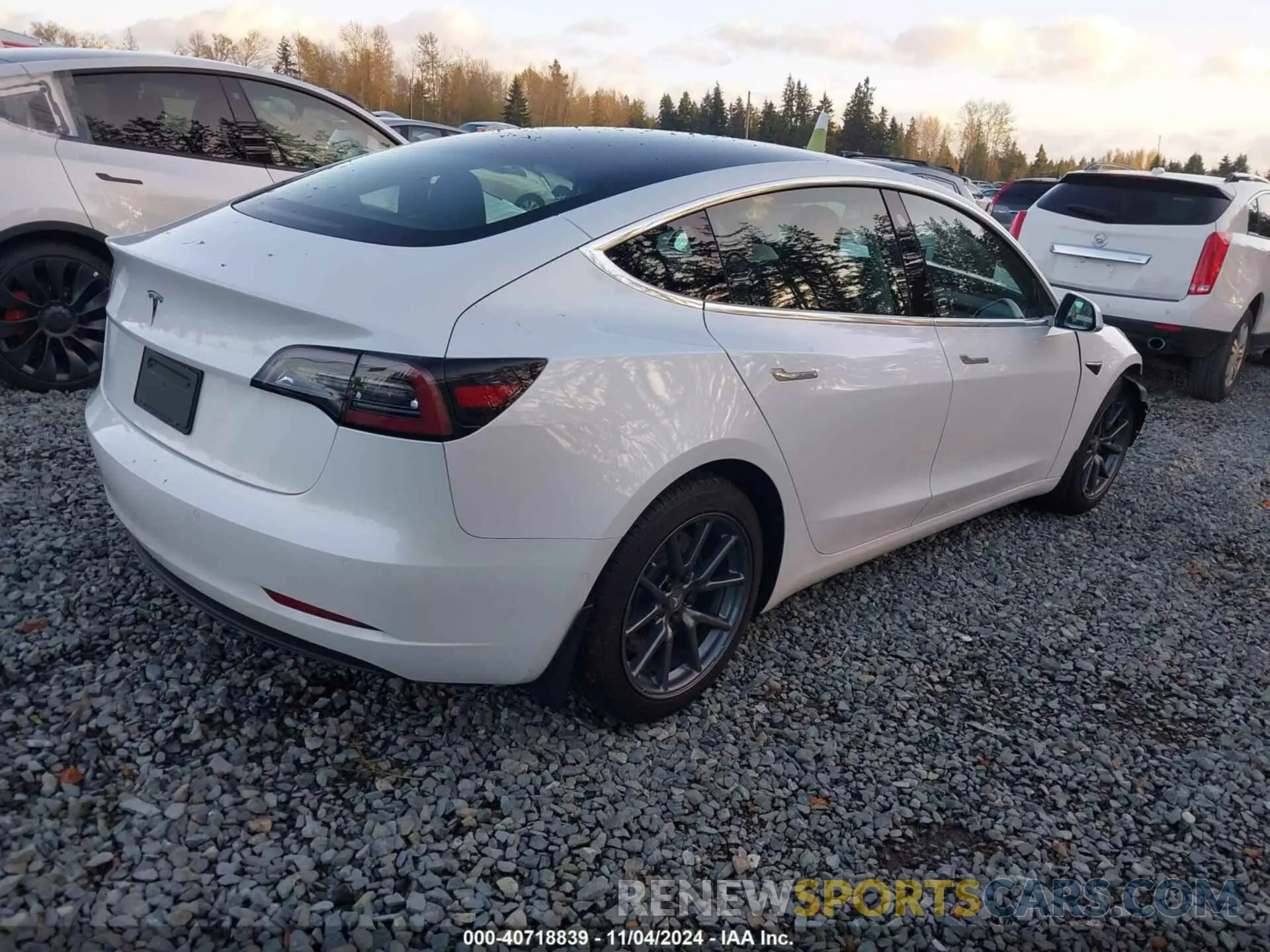 4 Photograph of a damaged car 5YJ3E1EA5LF613338 TESLA MODEL 3 2020