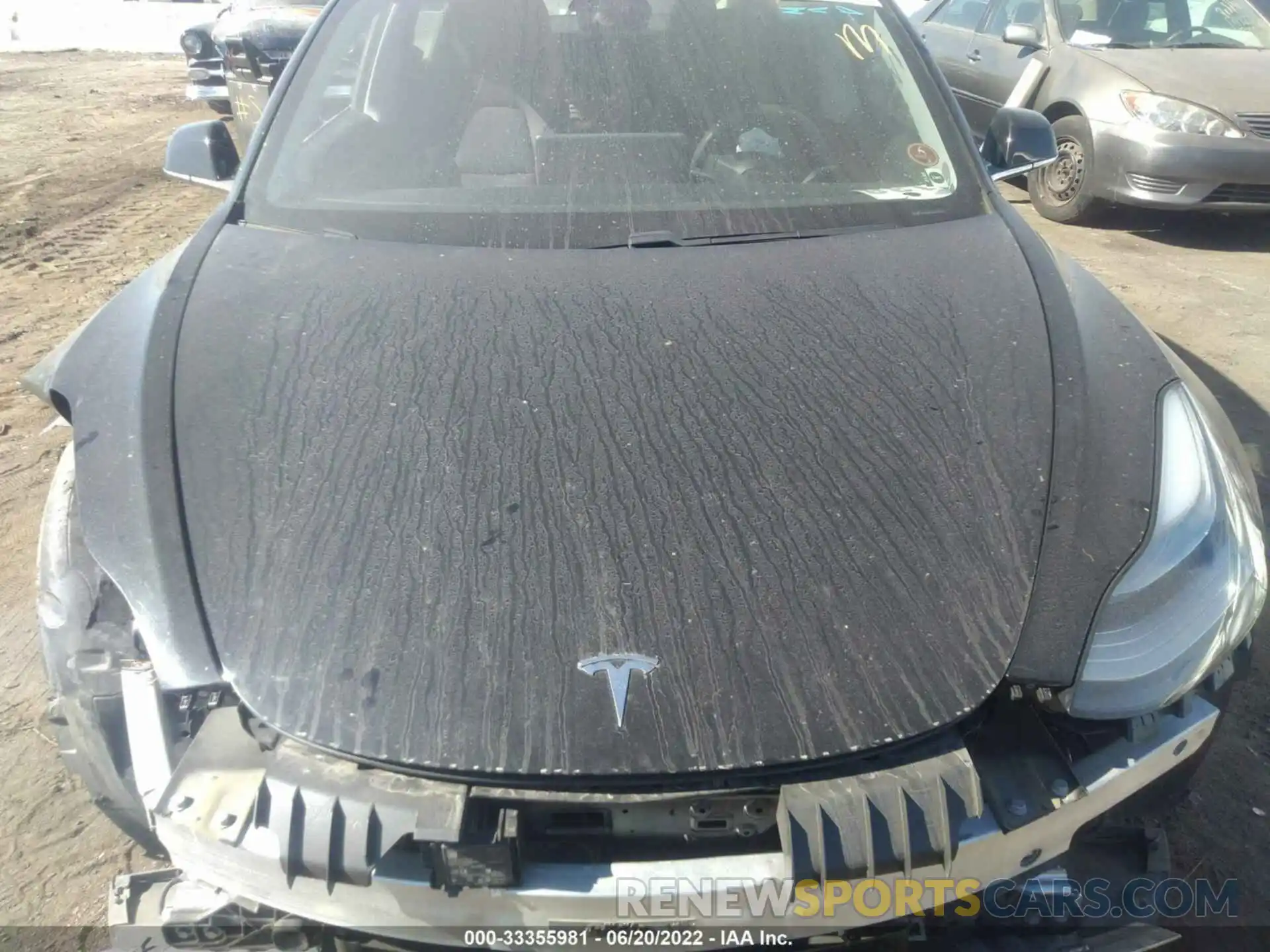 10 Photograph of a damaged car 5YJ3E1EA5LF630186 TESLA MODEL 3 2020