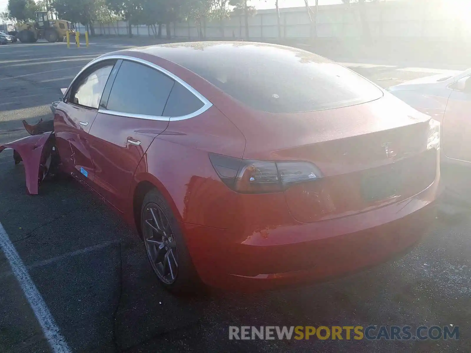 3 Photograph of a damaged car 5YJ3E1EA5LF630835 TESLA MODEL 3 2020