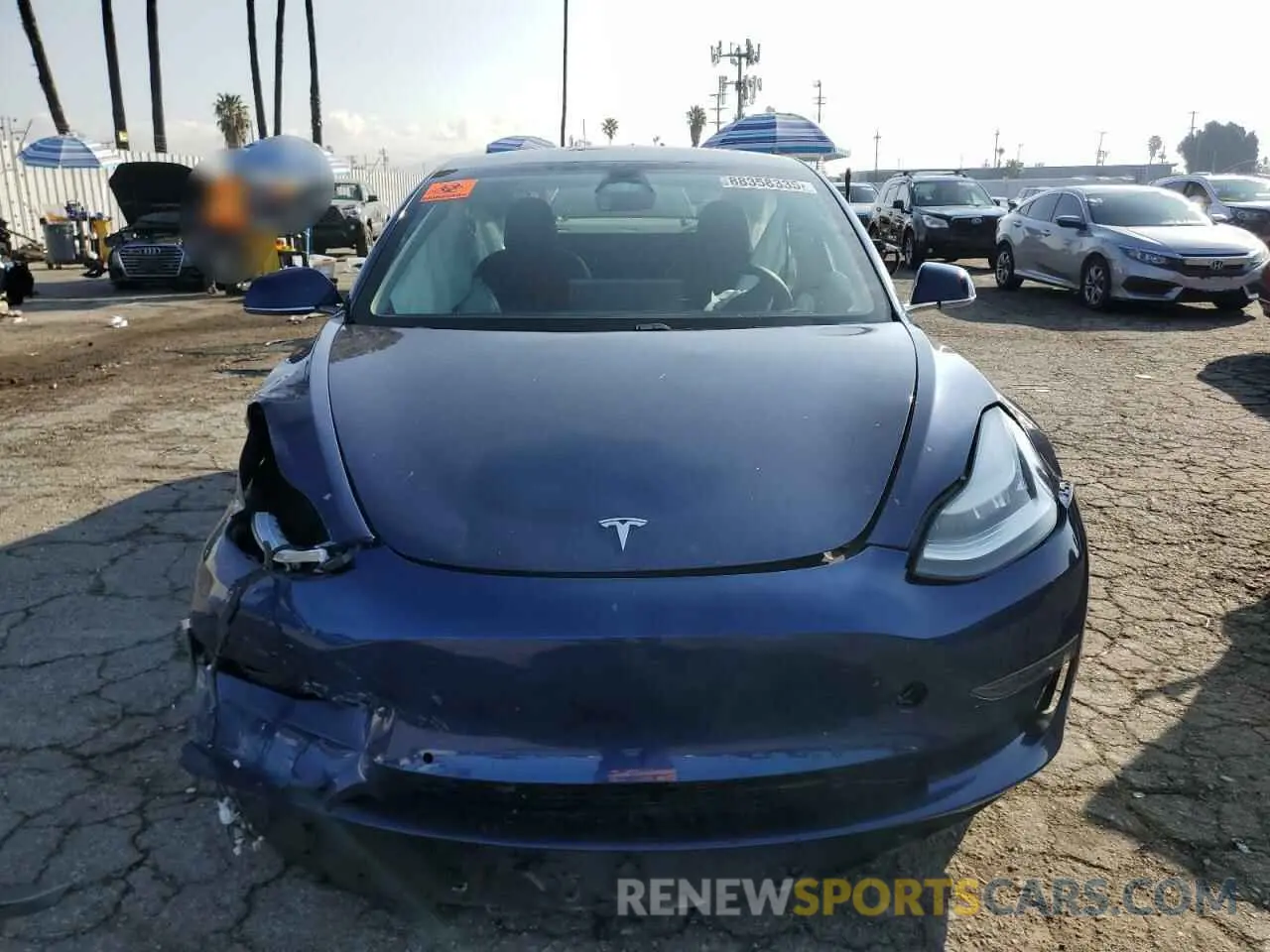 5 Photograph of a damaged car 5YJ3E1EA5LF634013 TESLA MODEL 3 2020