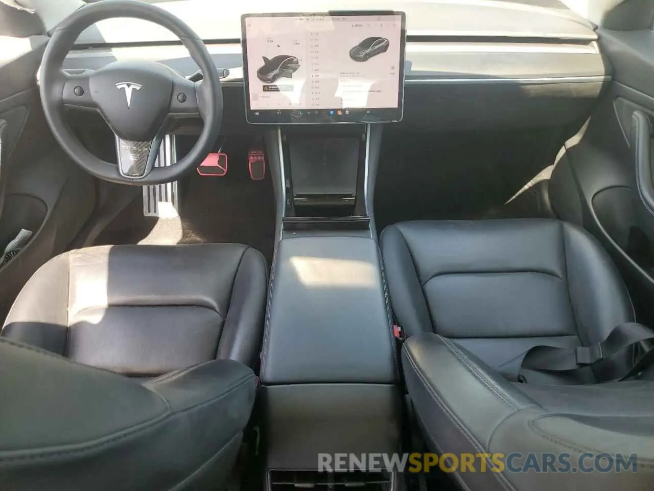 8 Photograph of a damaged car 5YJ3E1EA5LF644296 TESLA MODEL 3 2020