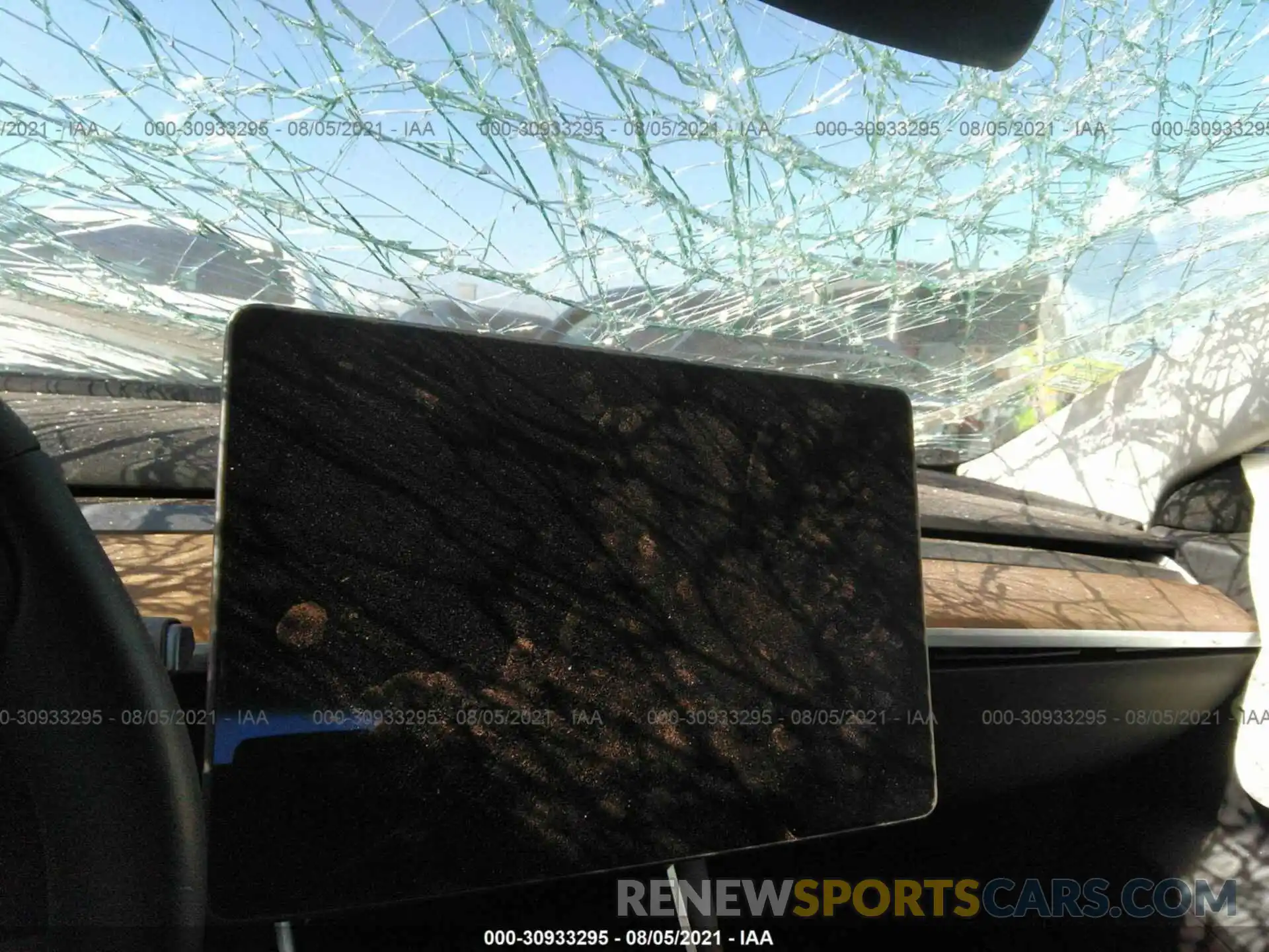 7 Photograph of a damaged car 5YJ3E1EA5LF644895 TESLA MODEL 3 2020