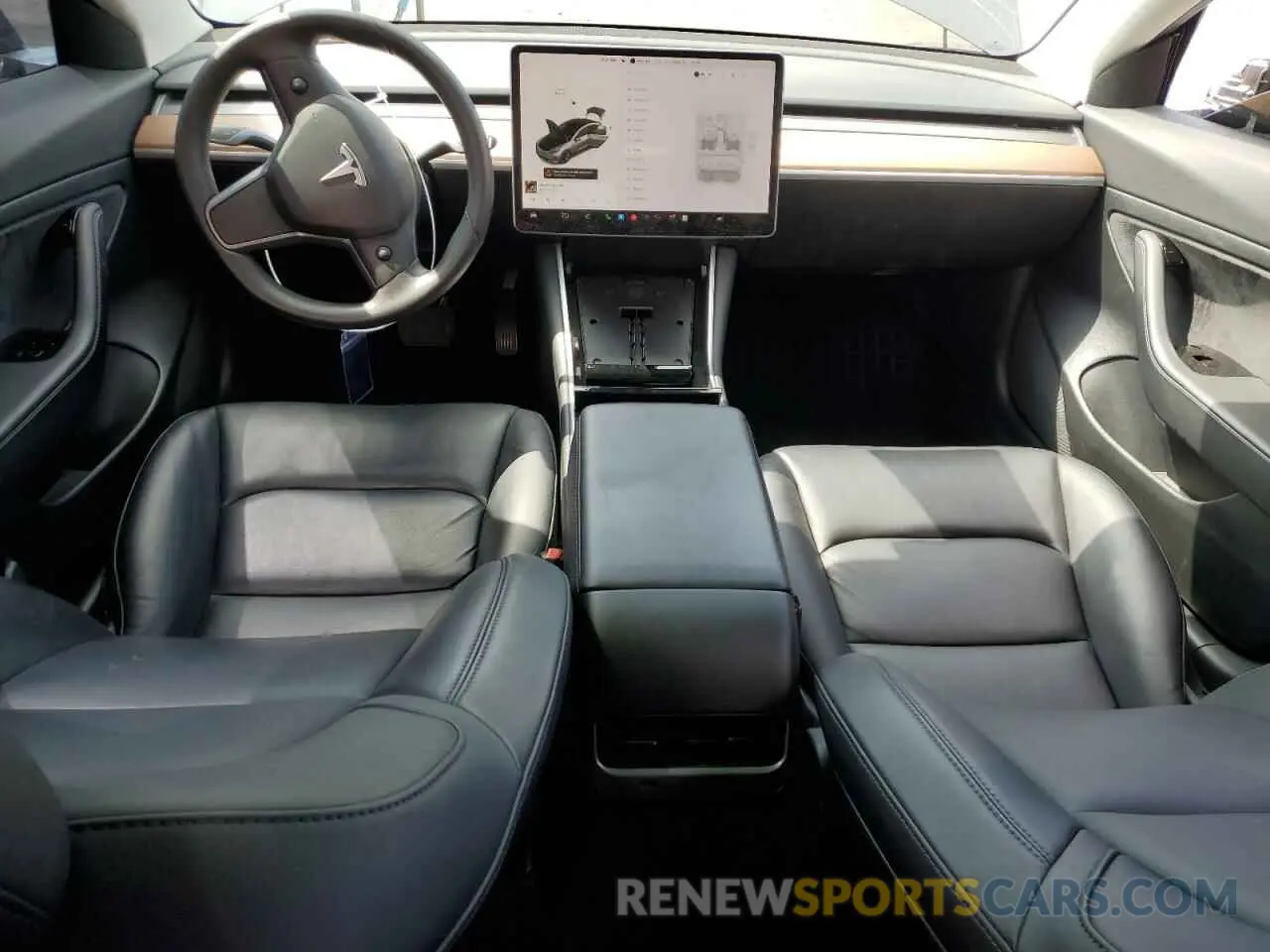 8 Photograph of a damaged car 5YJ3E1EA5LF704996 TESLA MODEL 3 2020