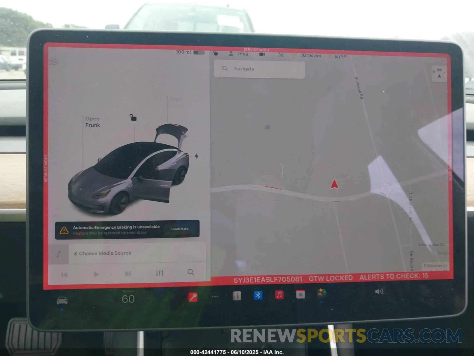 18 Photograph of a damaged car 5YJ3E1EA5LF705081 TESLA MODEL 3 2020