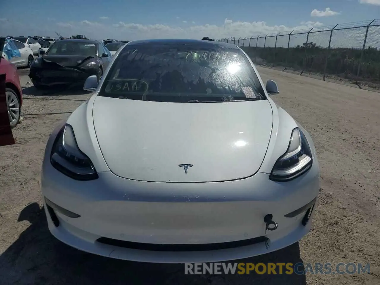 5 Photograph of a damaged car 5YJ3E1EA5LF706845 TESLA MODEL 3 2020