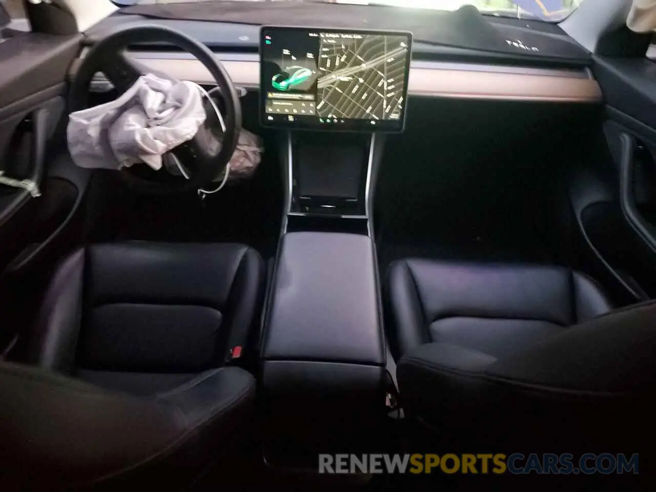 8 Photograph of a damaged car 5YJ3E1EA5LF707137 TESLA MODEL 3 2020