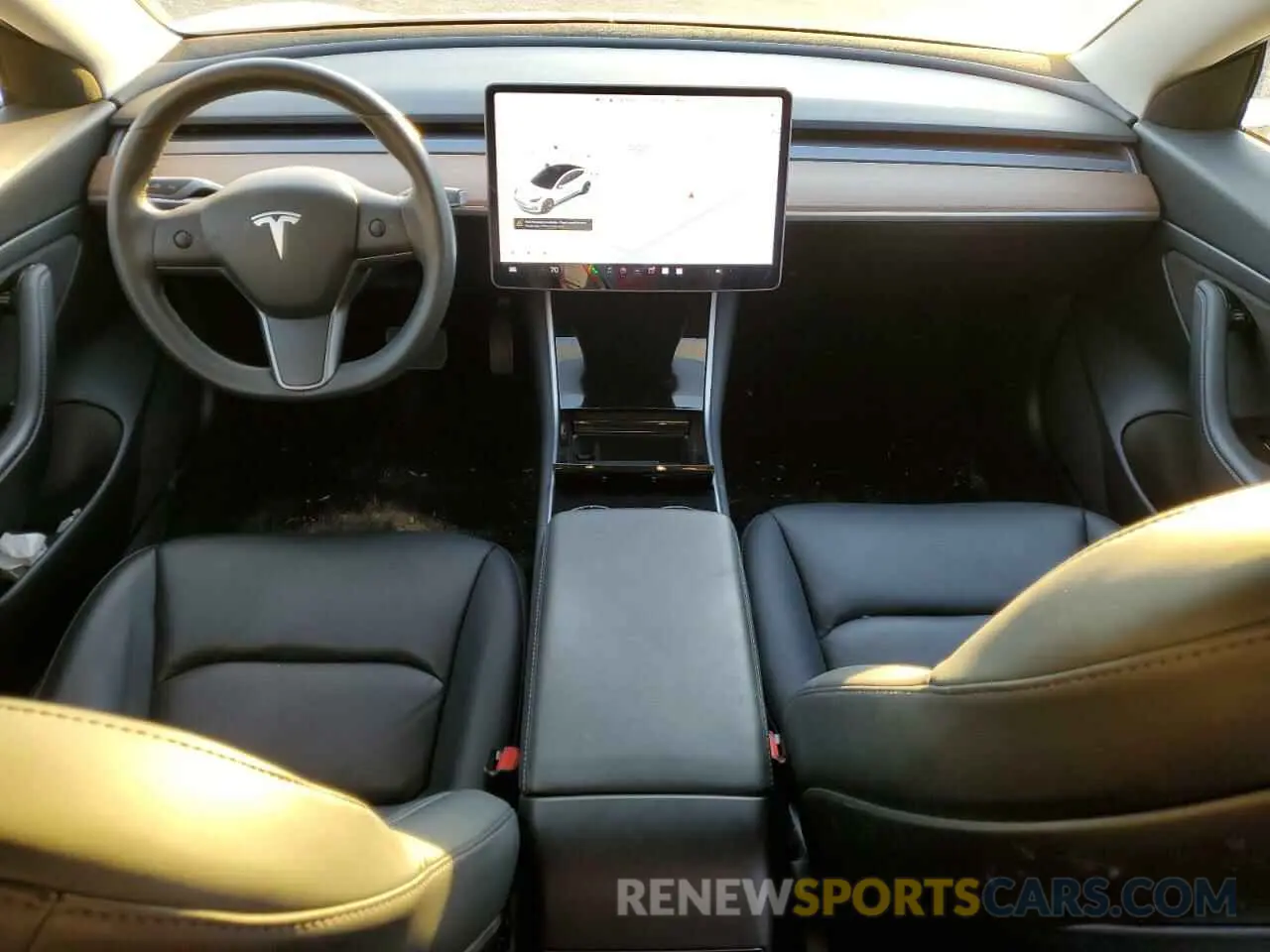8 Photograph of a damaged car 5YJ3E1EA5LF707235 TESLA MODEL 3 2020