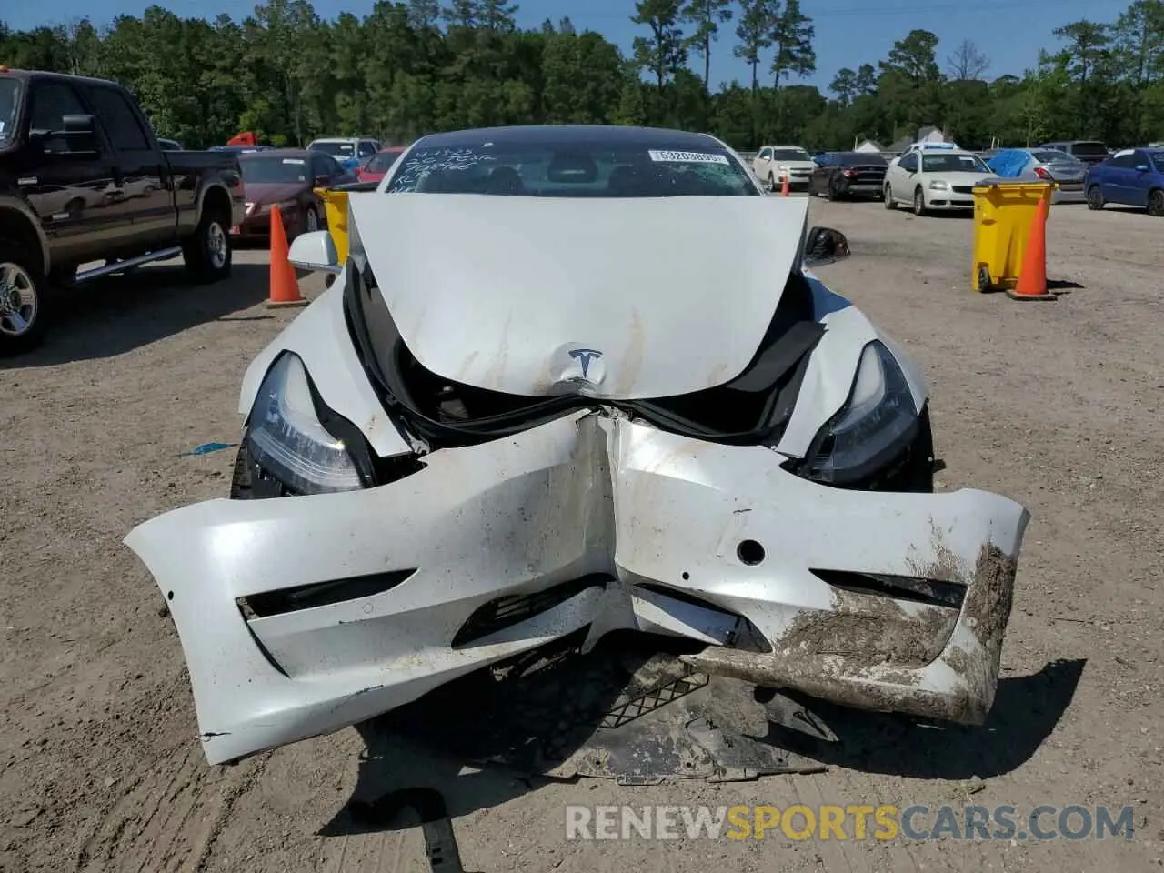 5 Photograph of a damaged car 5YJ3E1EA5LF708966 TESLA MODEL 3 2020