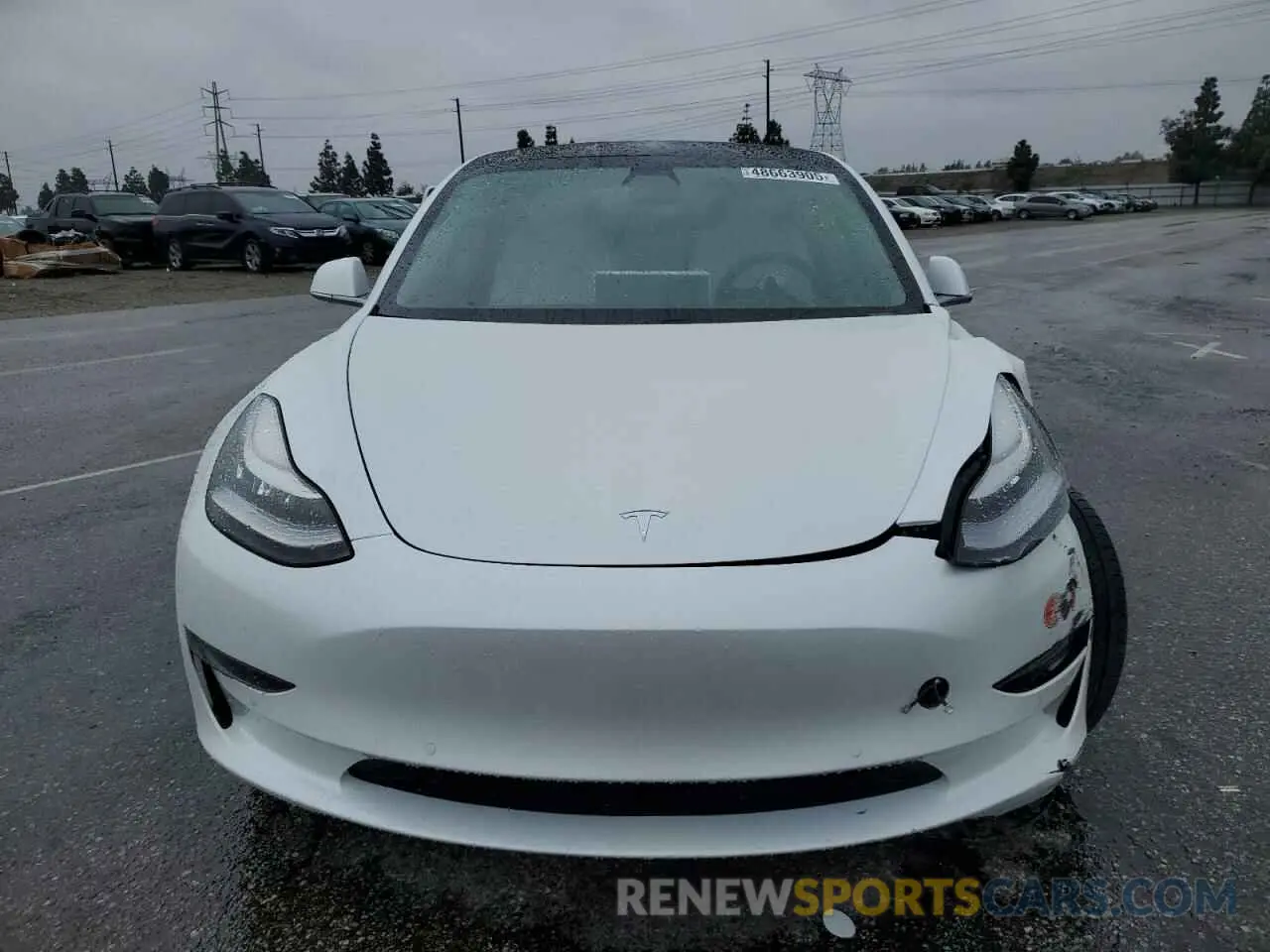 5 Photograph of a damaged car 5YJ3E1EA5LF717635 TESLA MODEL 3 2020