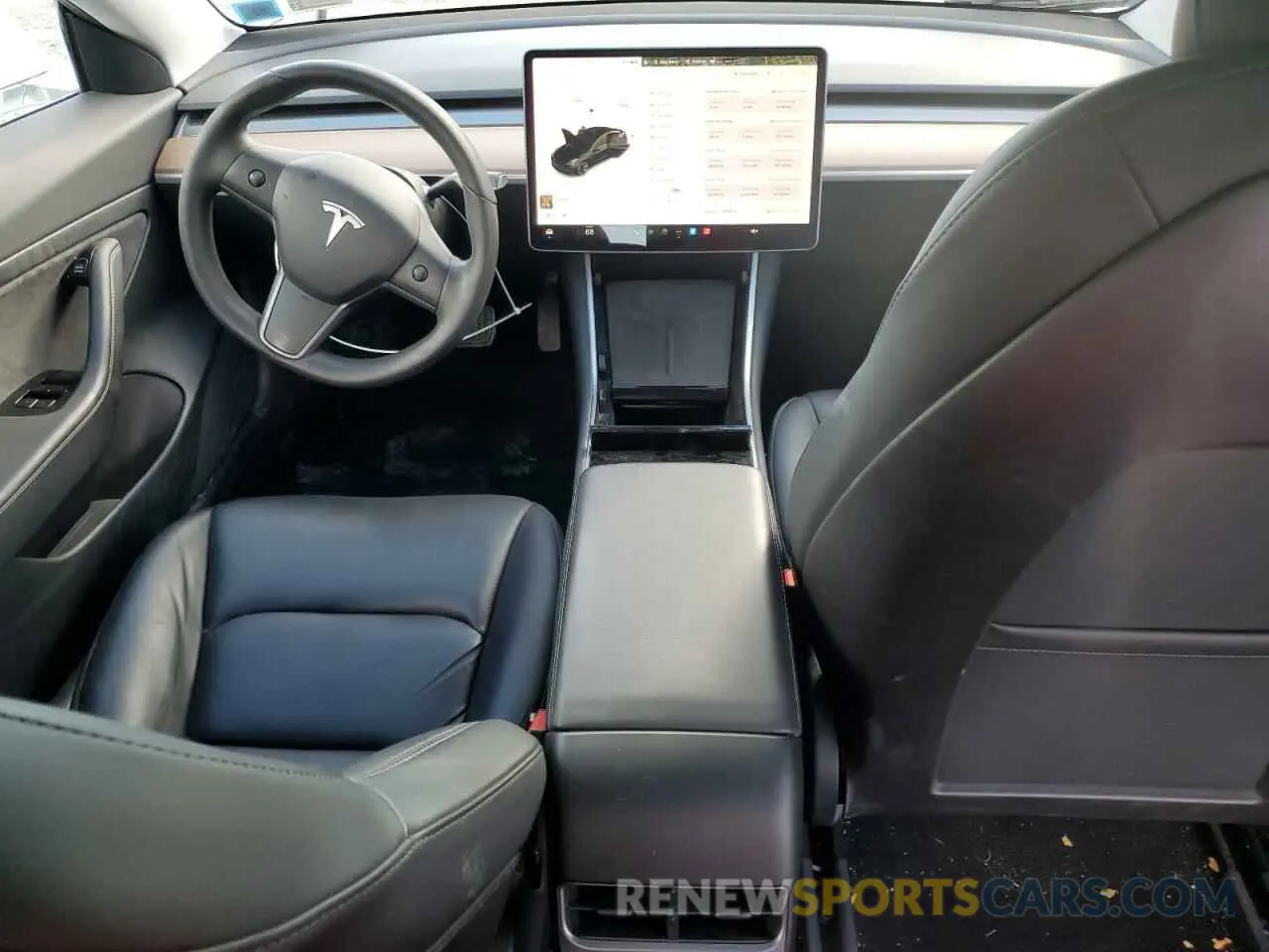 8 Photograph of a damaged car 5YJ3E1EA5LF737058 TESLA MODEL 3 2020