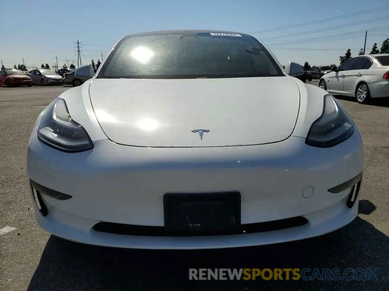 5 Photograph of a damaged car 5YJ3E1EA5LF740154 TESLA MODEL 3 2020