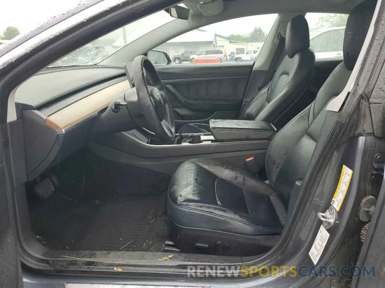 7 Photograph of a damaged car 5YJ3E1EA5LF740722 TESLA MODEL 3 2020
