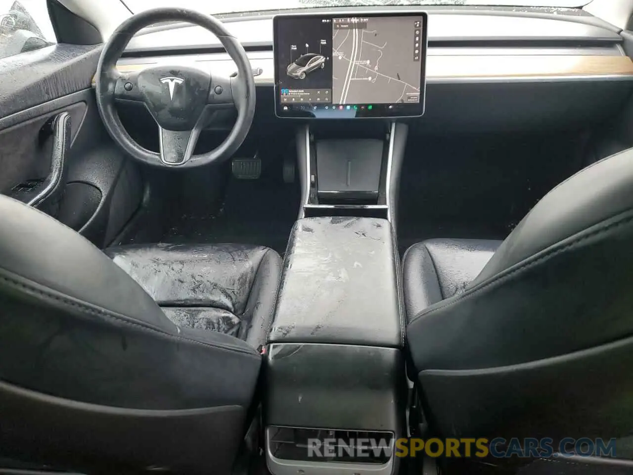 8 Photograph of a damaged car 5YJ3E1EA5LF740722 TESLA MODEL 3 2020