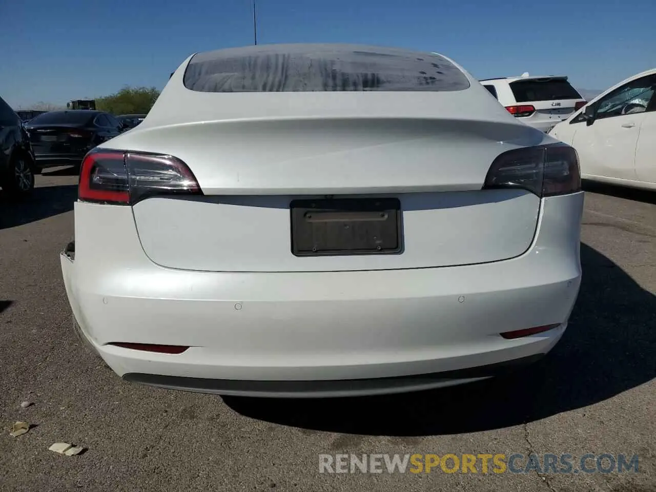 6 Photograph of a damaged car 5YJ3E1EA5LF745256 TESLA MODEL 3 2020