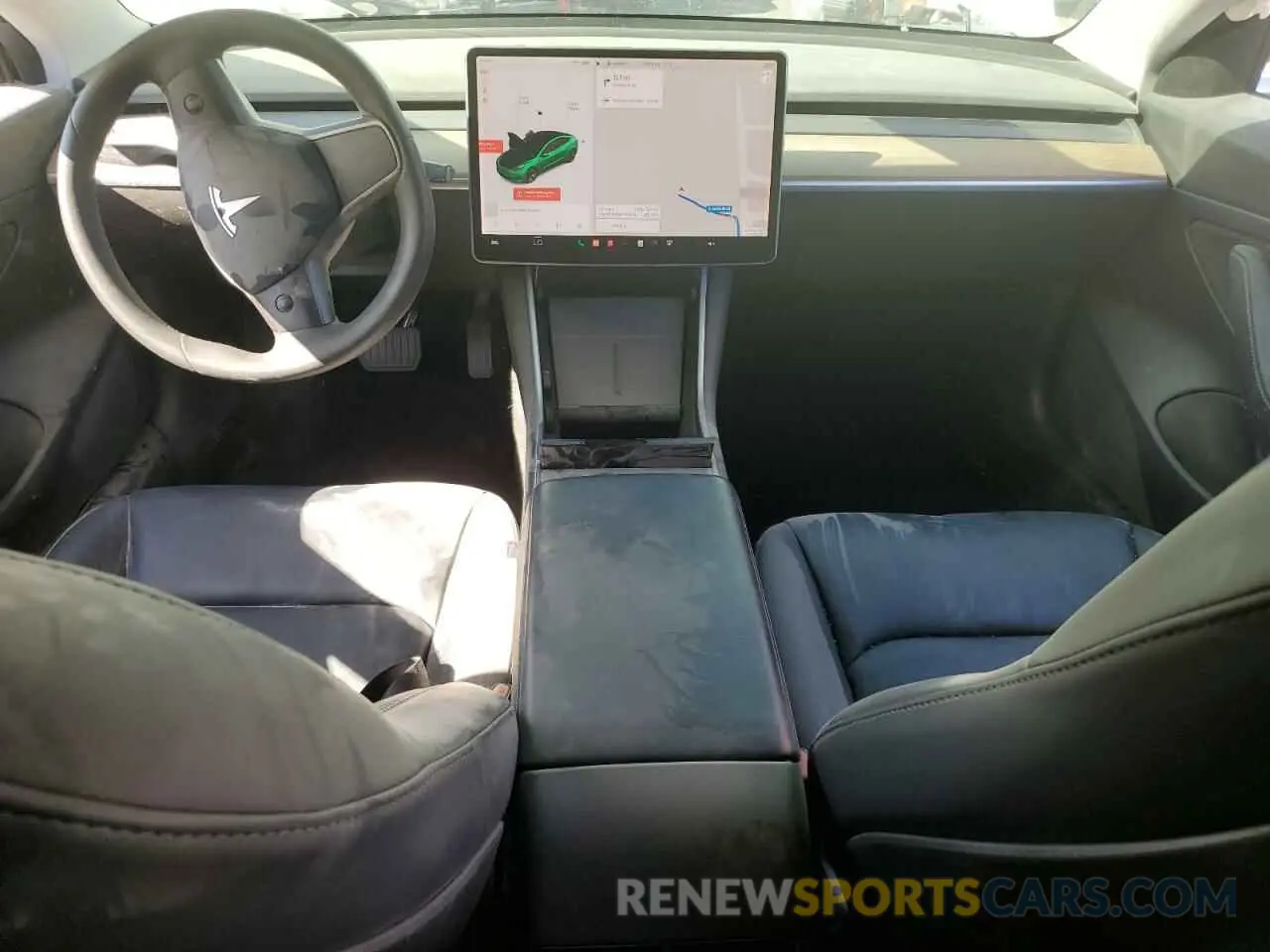 8 Photograph of a damaged car 5YJ3E1EA5LF745256 TESLA MODEL 3 2020