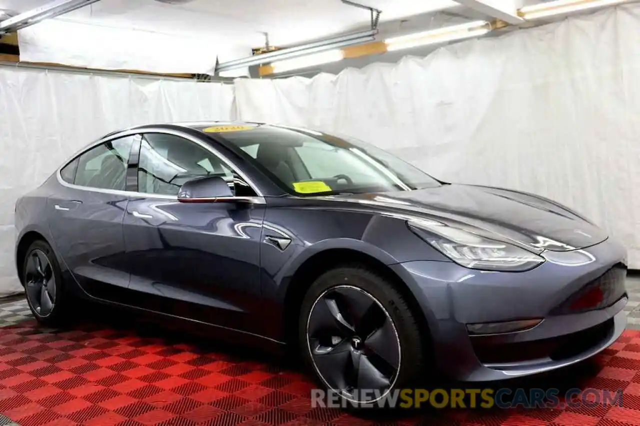 1 Photograph of a damaged car 5YJ3E1EA5LF745547 TESLA MODEL 3 2020