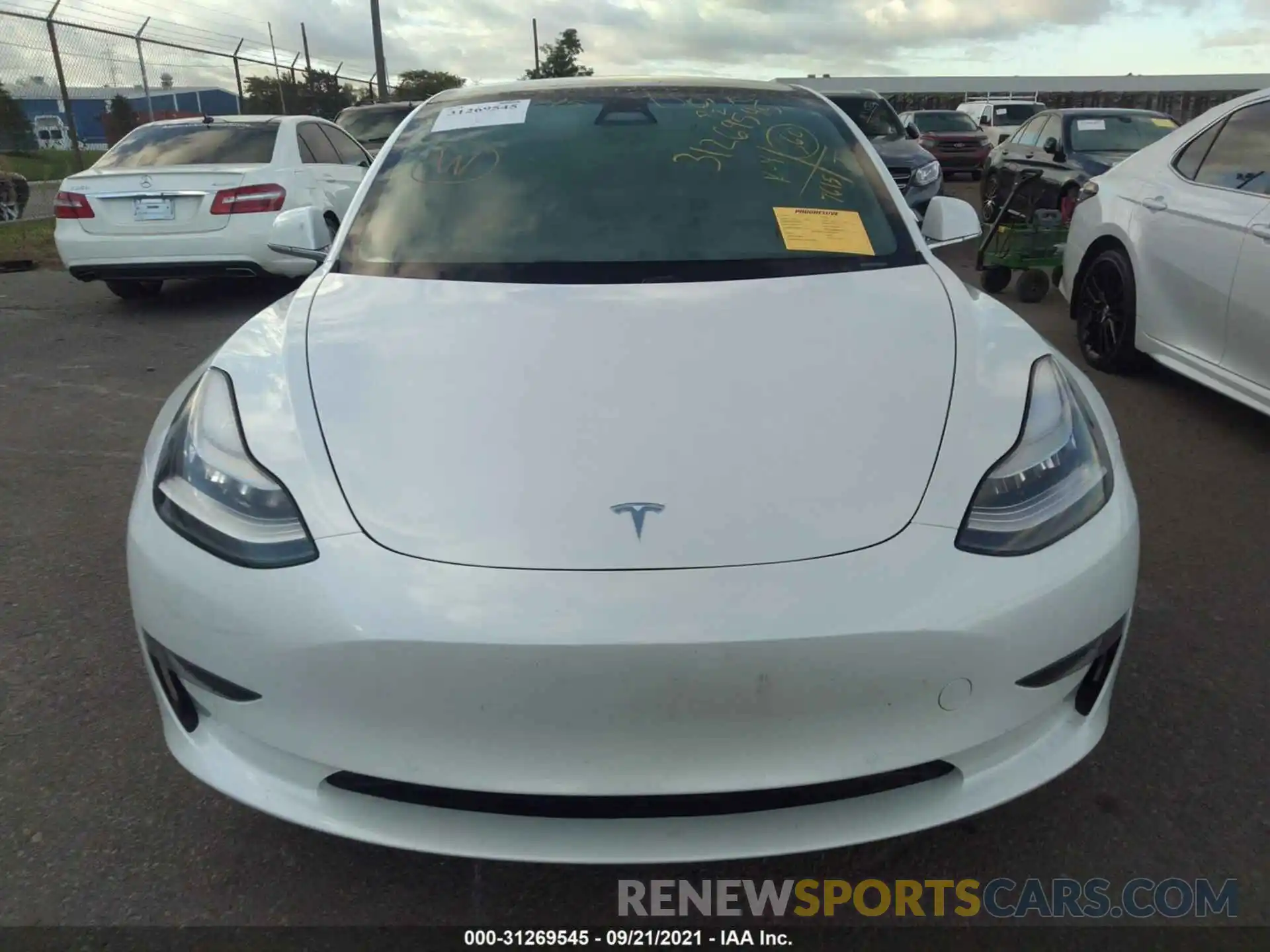 6 Photograph of a damaged car 5YJ3E1EA5LF785398 TESLA MODEL 3 2020