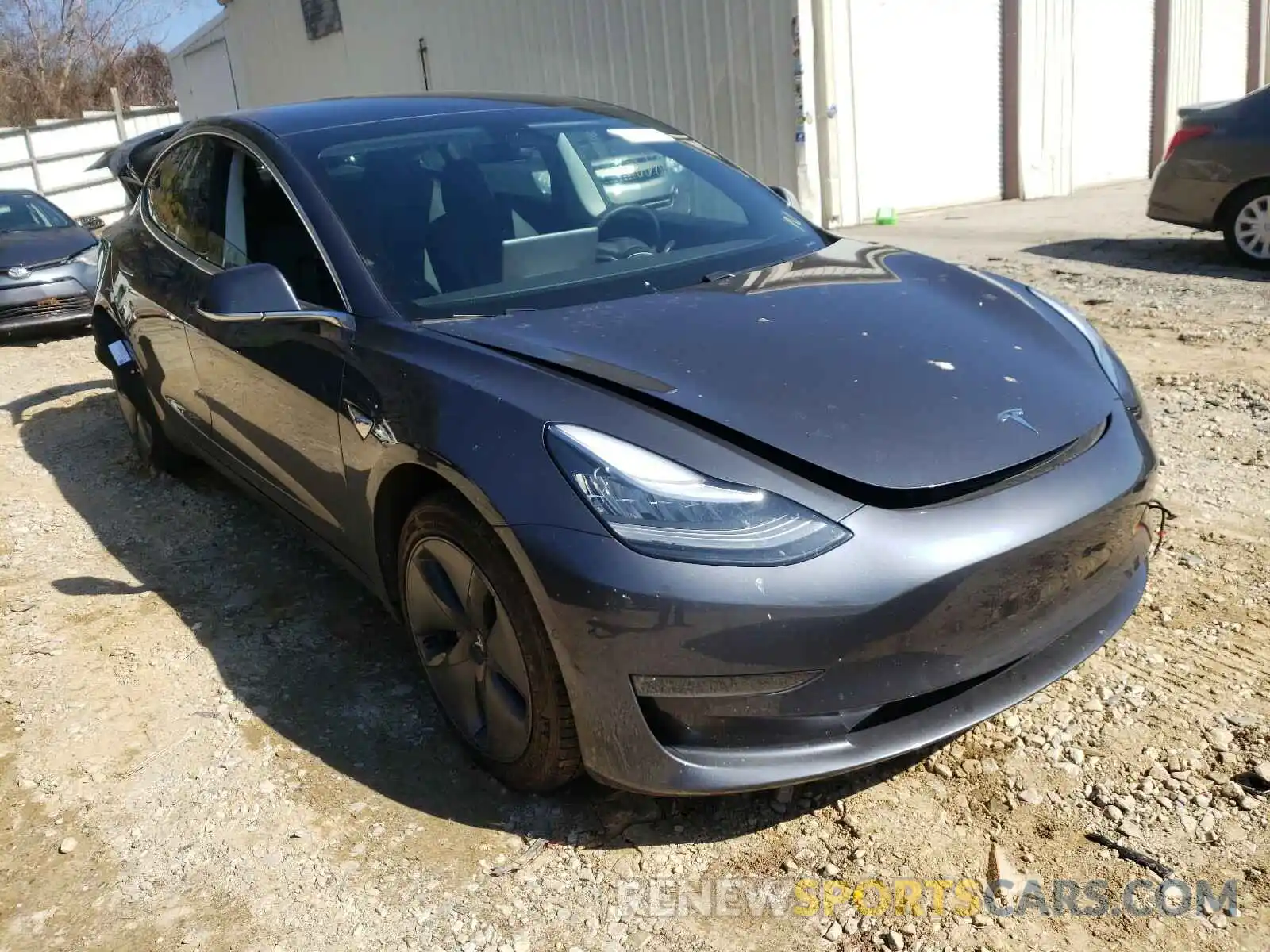 1 Photograph of a damaged car 5YJ3E1EA6LF596971 TESLA MODEL 3 2020