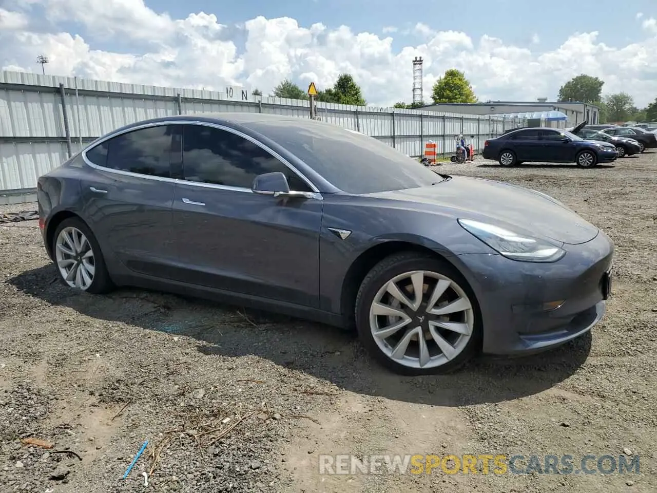 4 Photograph of a damaged car 5YJ3E1EA6LF614045 TESLA MODEL 3 2020