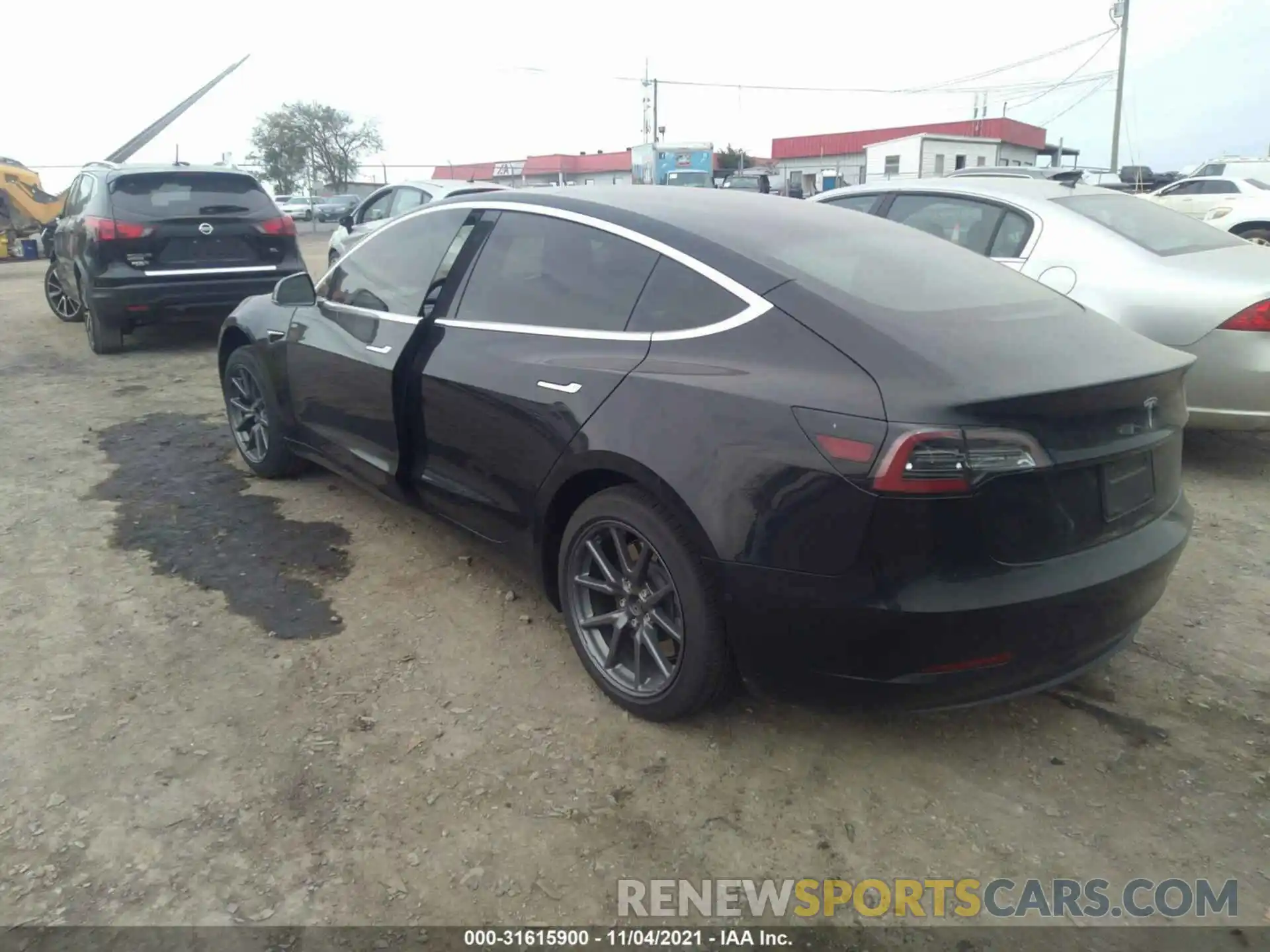 3 Photograph of a damaged car 5YJ3E1EA6LF631122 TESLA MODEL 3 2020