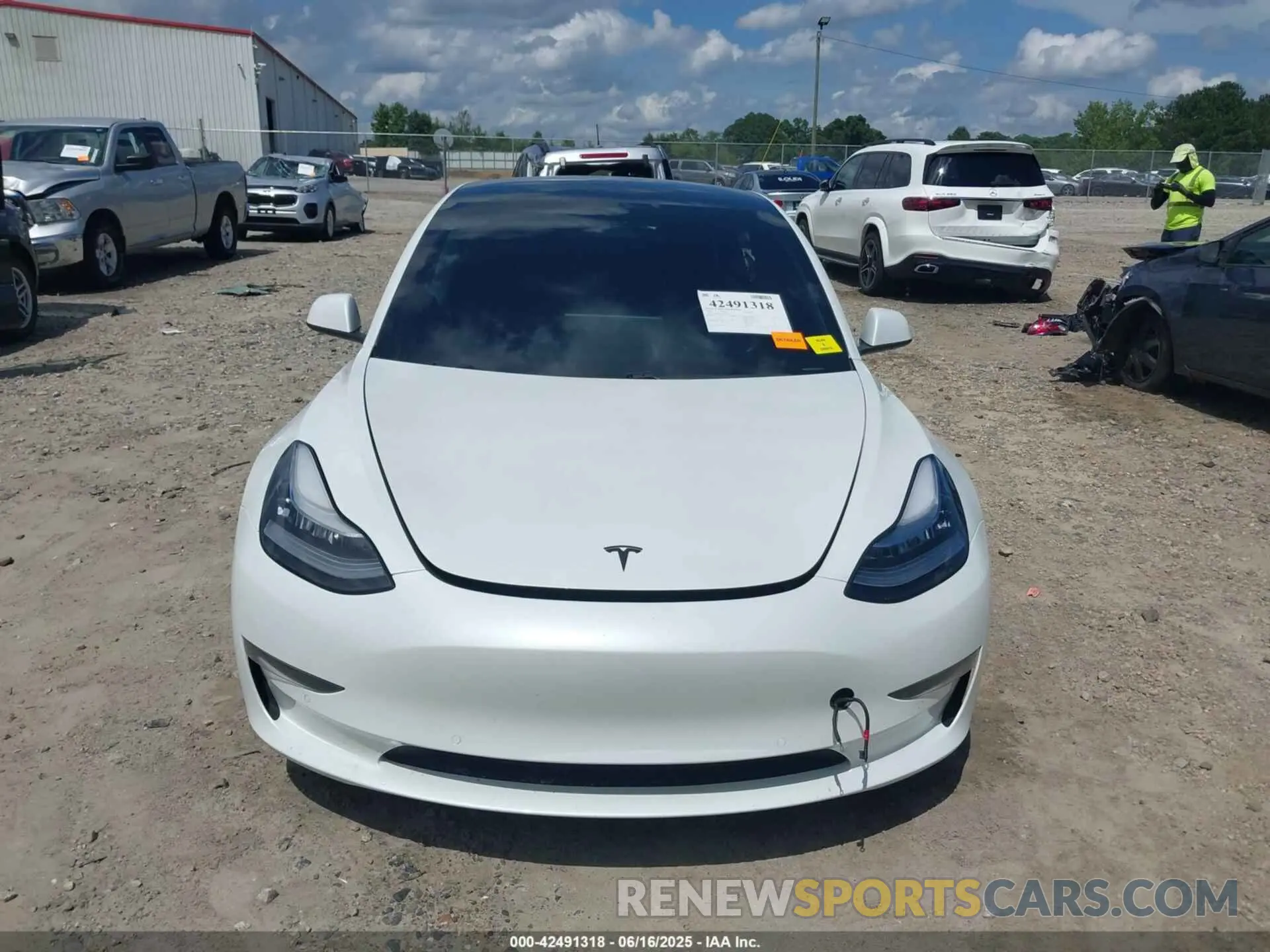 12 Photograph of a damaged car 5YJ3E1EA6LF632917 TESLA MODEL 3 2020