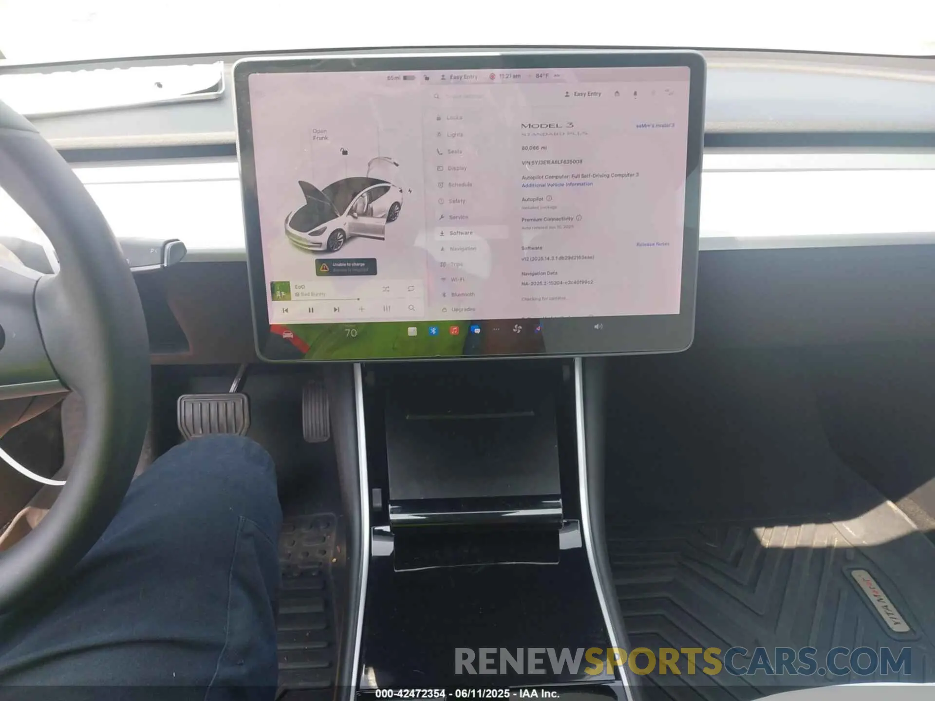 18 Photograph of a damaged car 5YJ3E1EA6LF635008 TESLA MODEL 3 2020