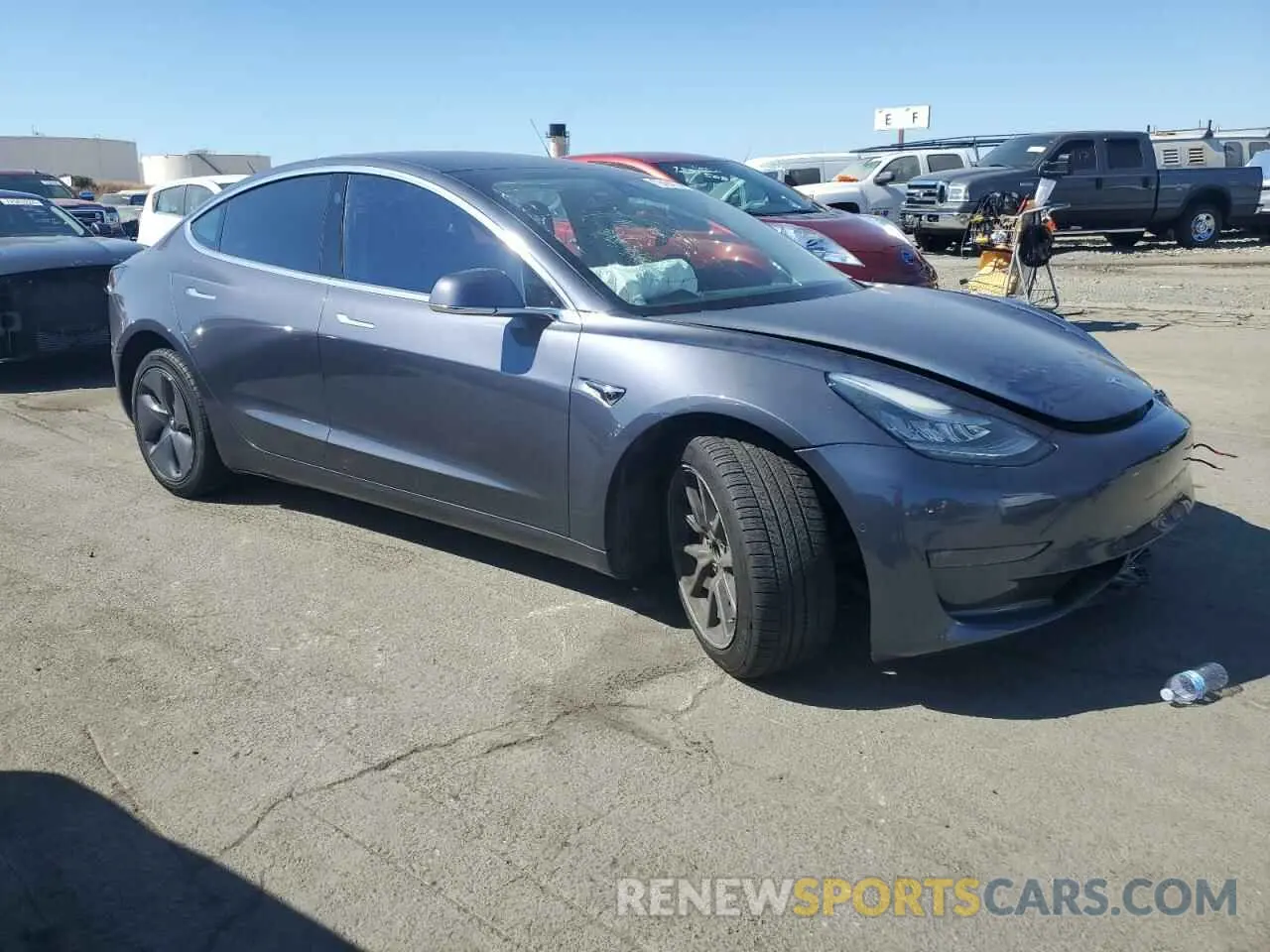 4 Photograph of a damaged car 5YJ3E1EA6LF644212 TESLA MODEL 3 2020