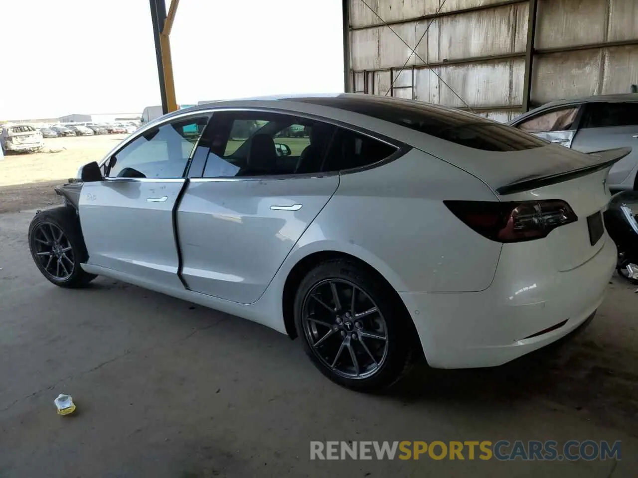 2 Photograph of a damaged car 5YJ3E1EA6LF645215 TESLA MODEL 3 2020