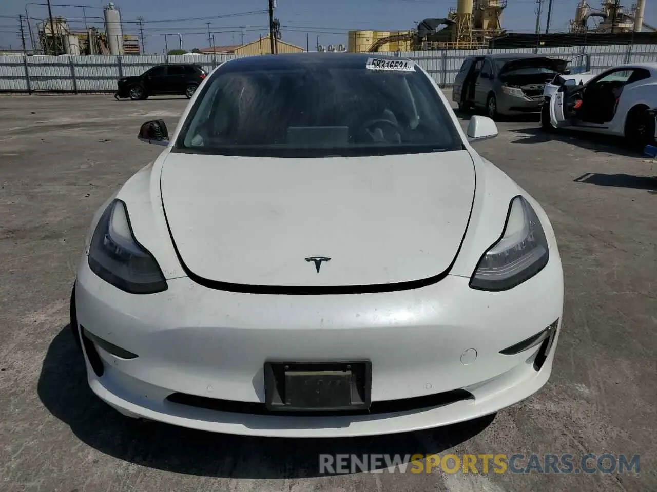 5 Photograph of a damaged car 5YJ3E1EA6LF659759 TESLA MODEL 3 2020