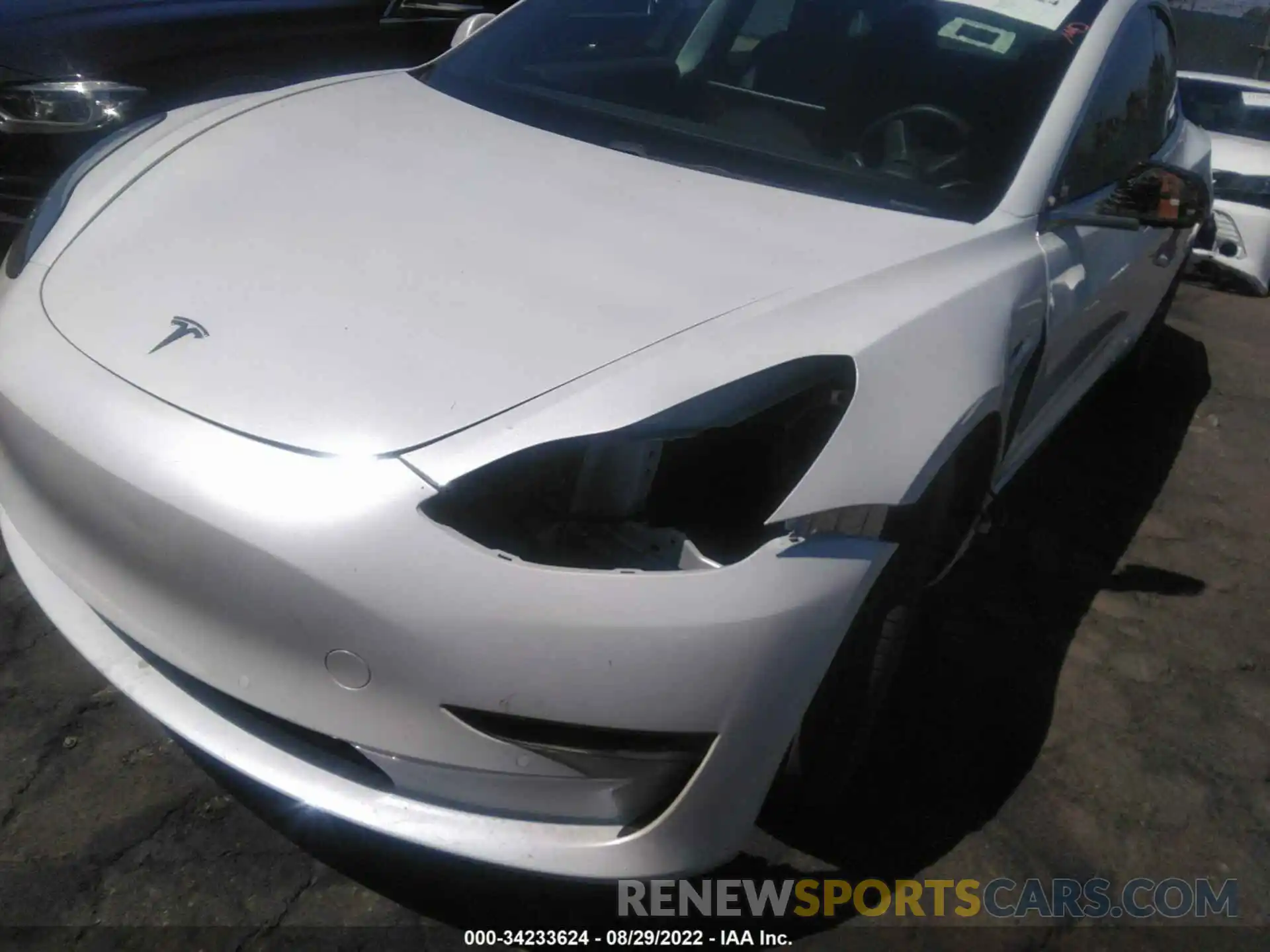 6 Photograph of a damaged car 5YJ3E1EA6LF659809 TESLA MODEL 3 2020