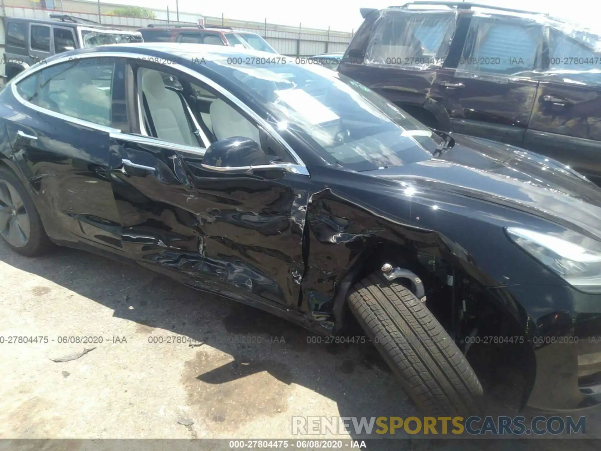 6 Photograph of a damaged car 5YJ3E1EA6LF662015 TESLA MODEL 3 2020