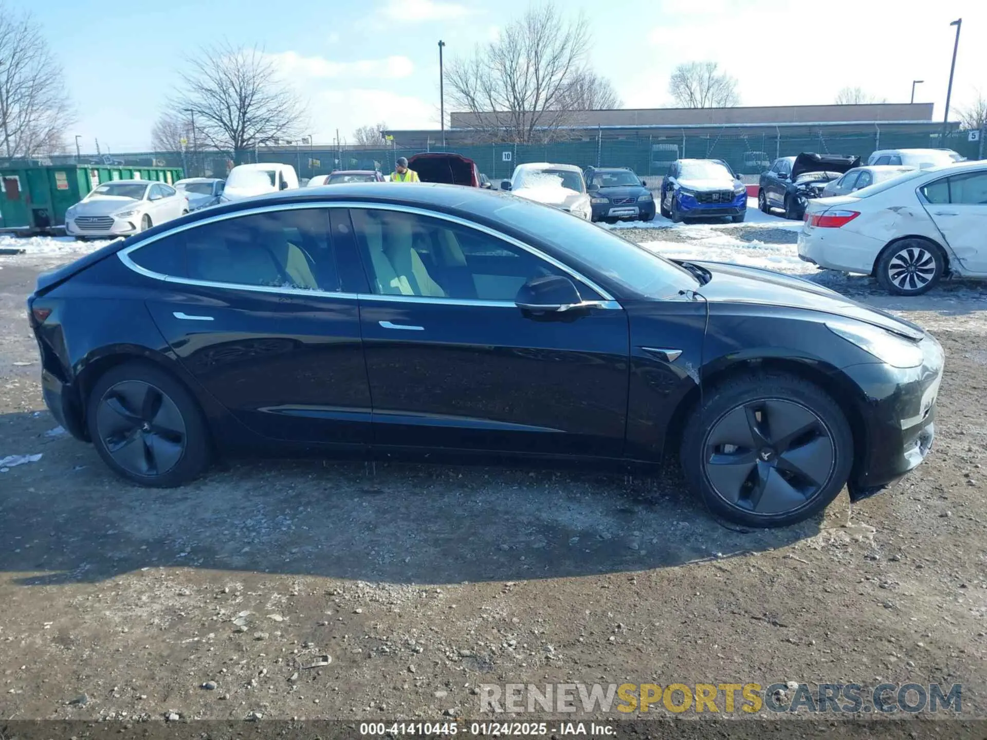 12 Photograph of a damaged car 5YJ3E1EA6LF662080 TESLA MODEL 3 2020