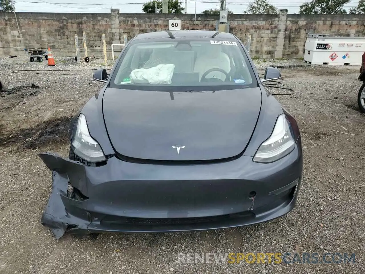 5 Photograph of a damaged car 5YJ3E1EA6LF662600 TESLA MODEL 3 2020