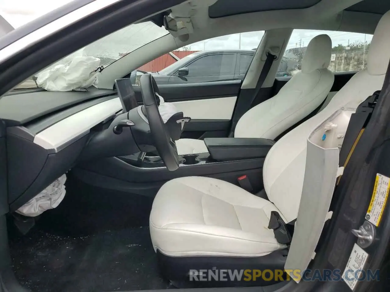 7 Photograph of a damaged car 5YJ3E1EA6LF662600 TESLA MODEL 3 2020