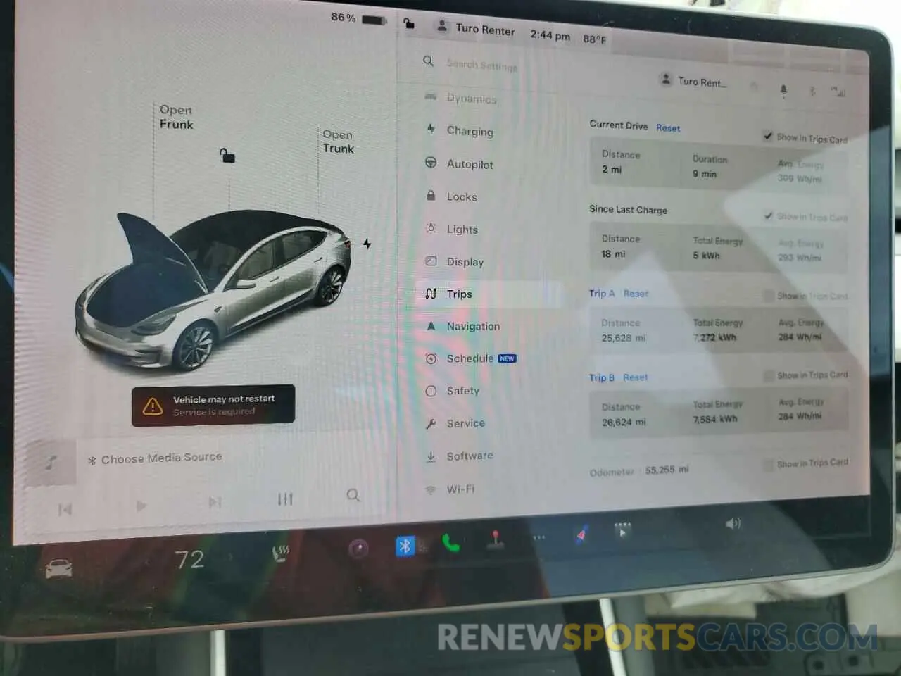 9 Photograph of a damaged car 5YJ3E1EA6LF662600 TESLA MODEL 3 2020
