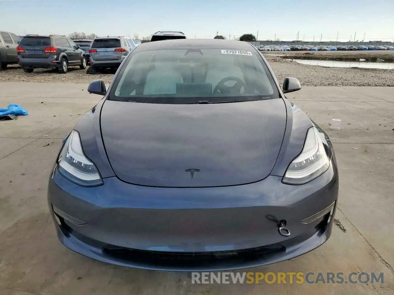 5 Photograph of a damaged car 5YJ3E1EA6LF662676 TESLA MODEL 3 2020