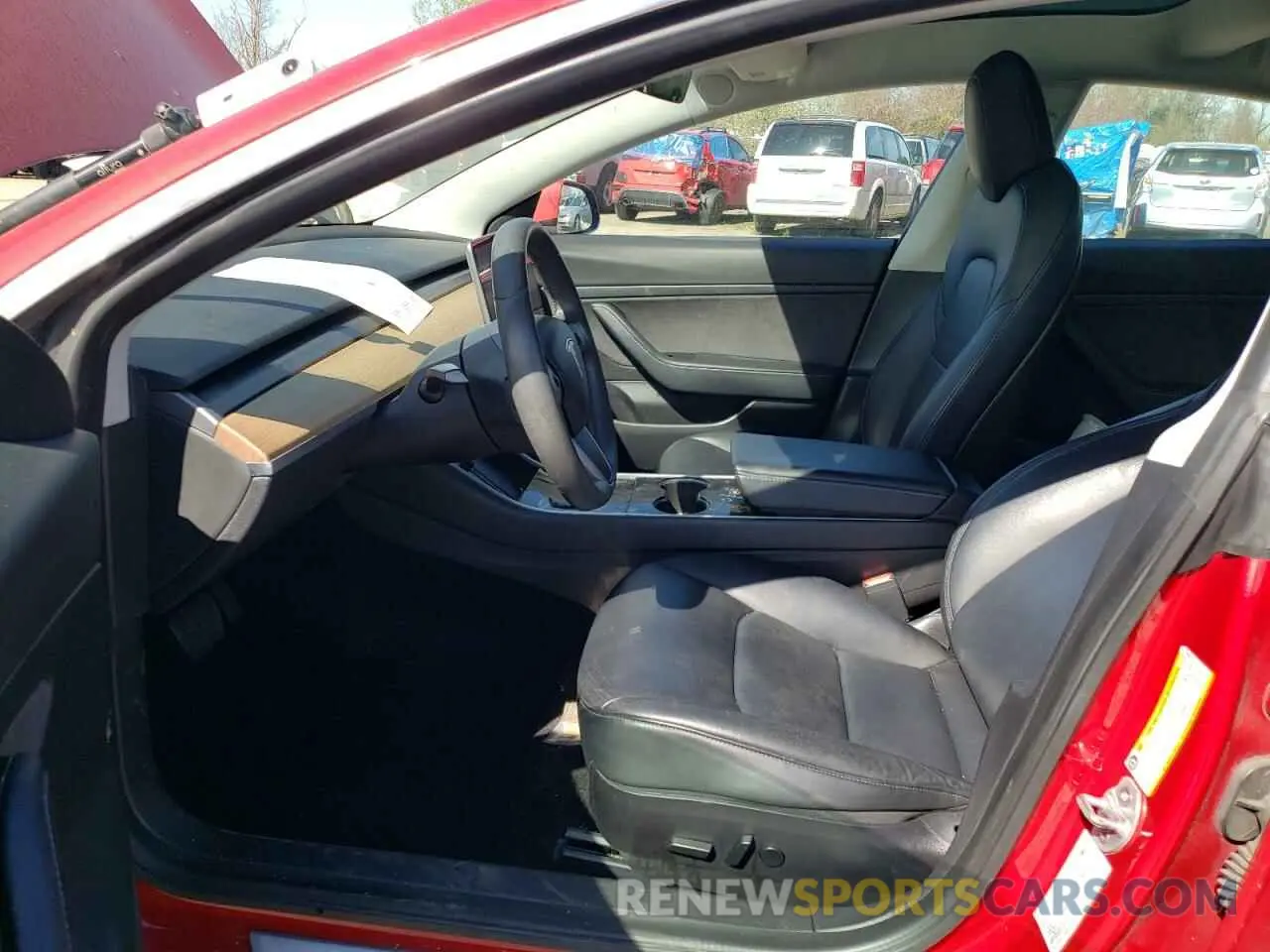7 Photograph of a damaged car 5YJ3E1EA6LF705655 TESLA MODEL 3 2020