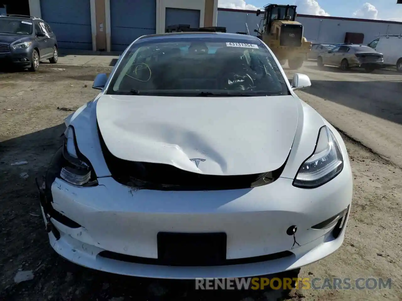 5 Photograph of a damaged car 5YJ3E1EA6LF706983 TESLA MODEL 3 2020