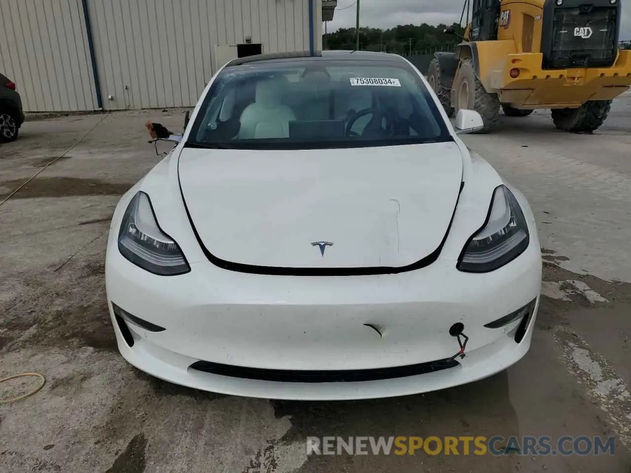 5 Photograph of a damaged car 5YJ3E1EA6LF709947 TESLA MODEL 3 2020