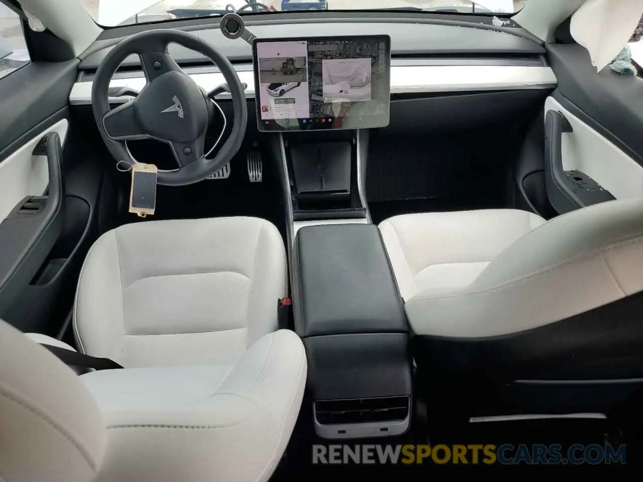 8 Photograph of a damaged car 5YJ3E1EA6LF709947 TESLA MODEL 3 2020