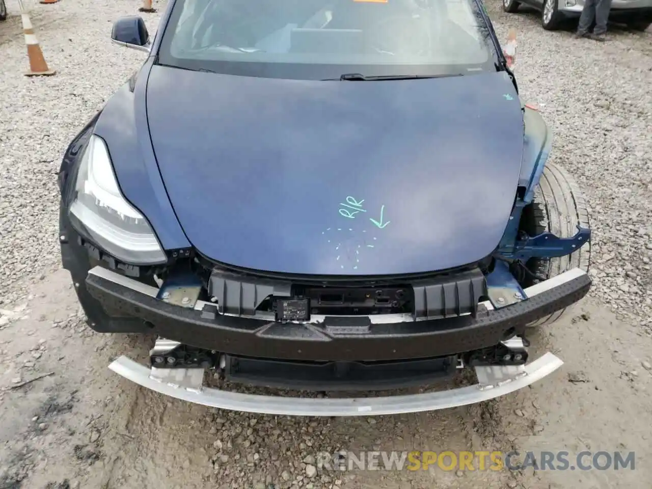 11 Photograph of a damaged car 5YJ3E1EA6LF785040 TESLA MODEL 3 2020