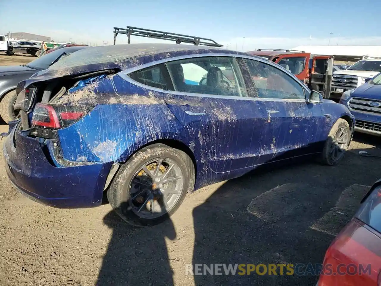 3 Photograph of a damaged car 5YJ3E1EA6LF799276 TESLA MODEL 3 2020