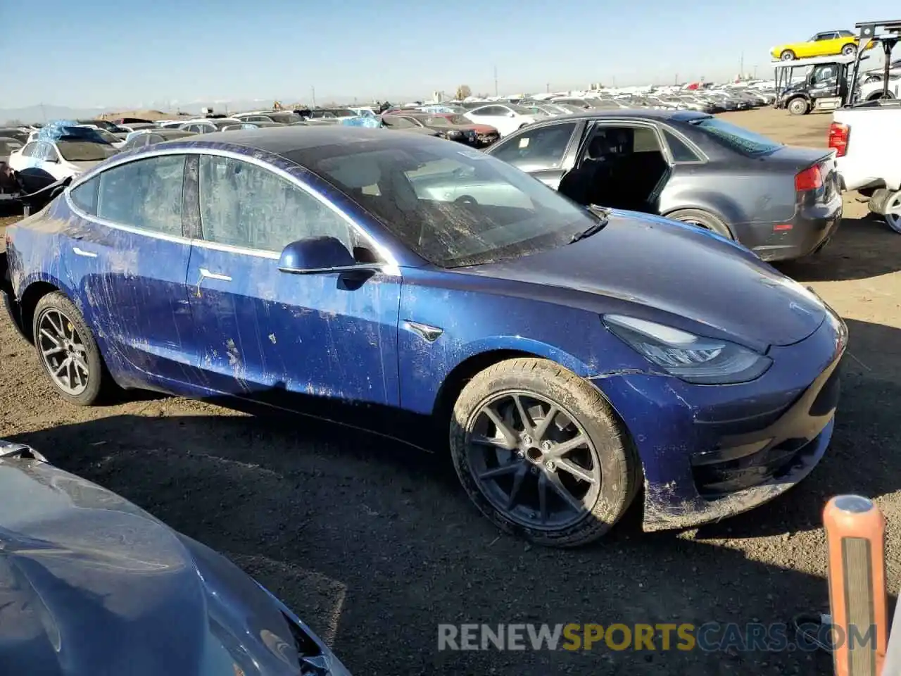 4 Photograph of a damaged car 5YJ3E1EA6LF799276 TESLA MODEL 3 2020