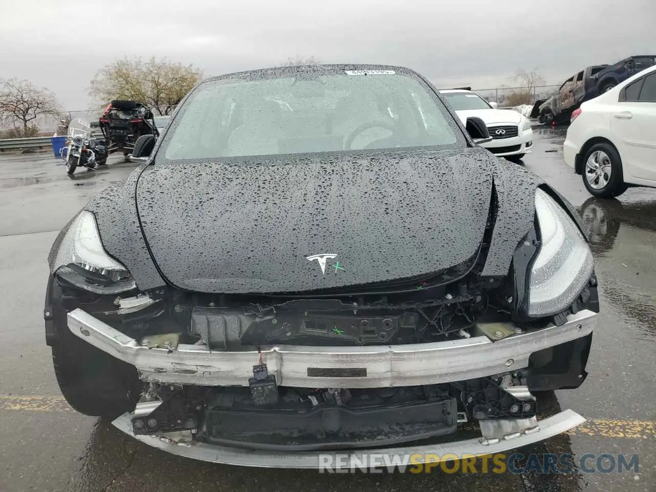 5 Photograph of a damaged car 5YJ3E1EA6LF806744 TESLA MODEL 3 2020