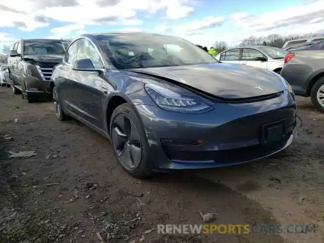 1 Photograph of a damaged car 5YJ3E1EA7LF495793 TESLA MODEL 3 2020