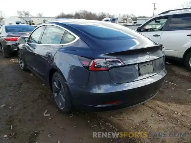 3 Photograph of a damaged car 5YJ3E1EA7LF495793 TESLA MODEL 3 2020