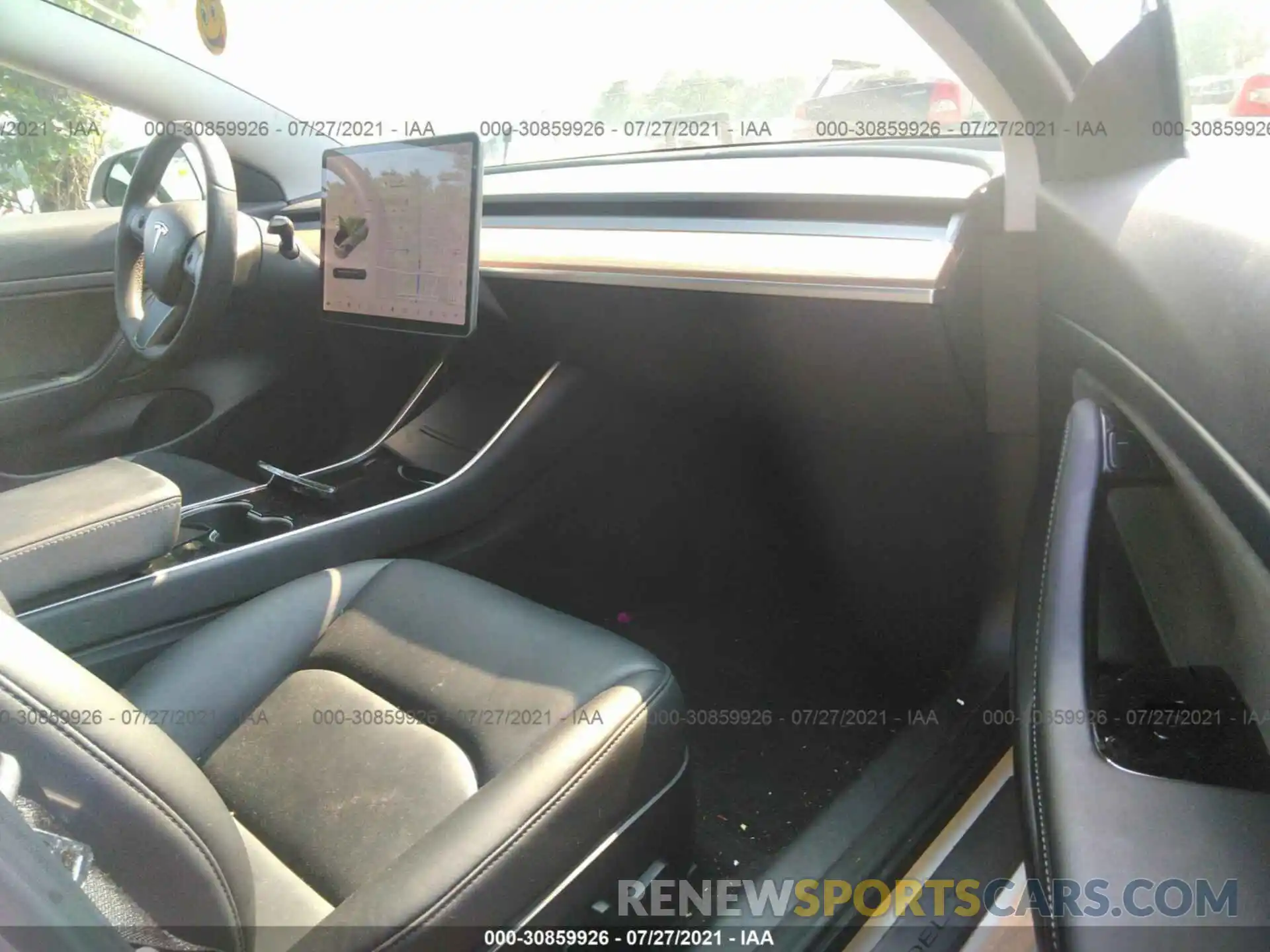 5 Photograph of a damaged car 5YJ3E1EA7LF504542 TESLA MODEL 3 2020